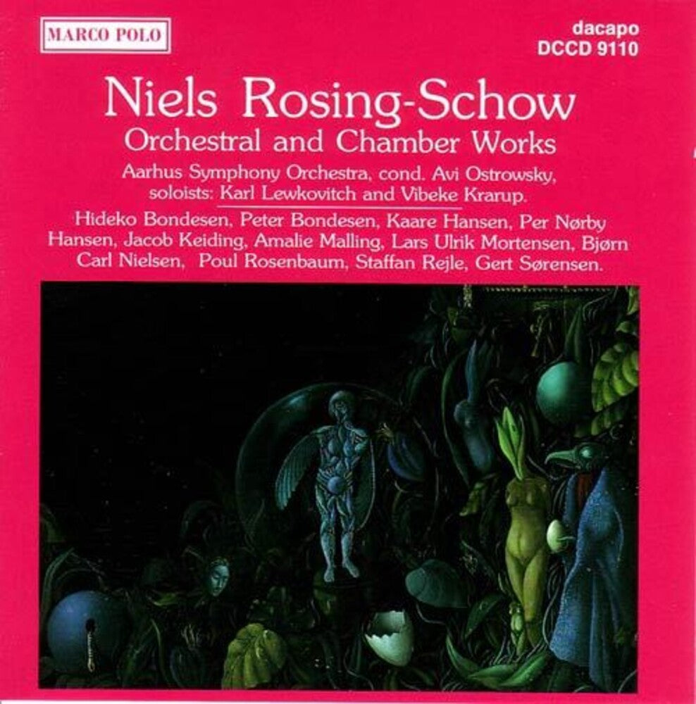 the album cover for N. ROSING-SCHOW - Con Chbr