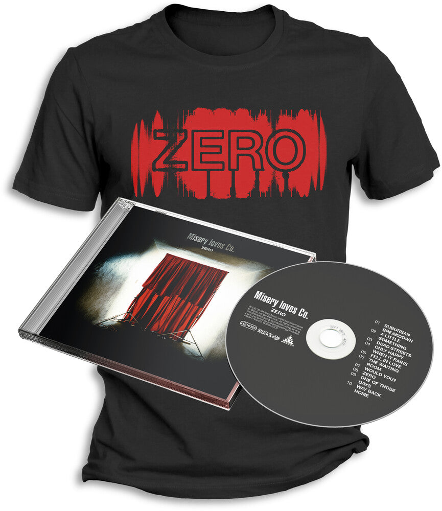 the album cover for Misery Loves Co - Zero + T-shirt (L)