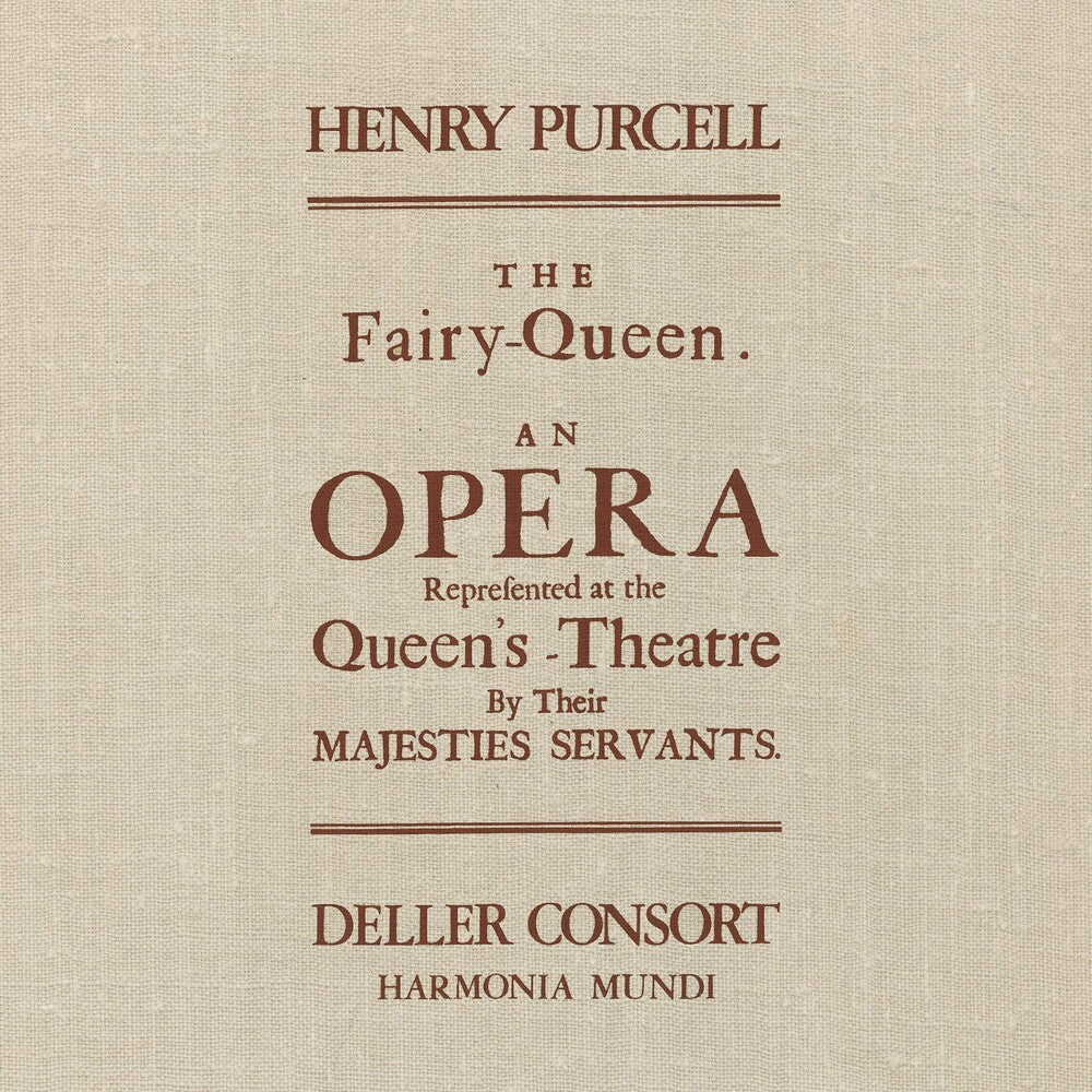 Purcell: The Fairy Queen [LP] Vinyl Record