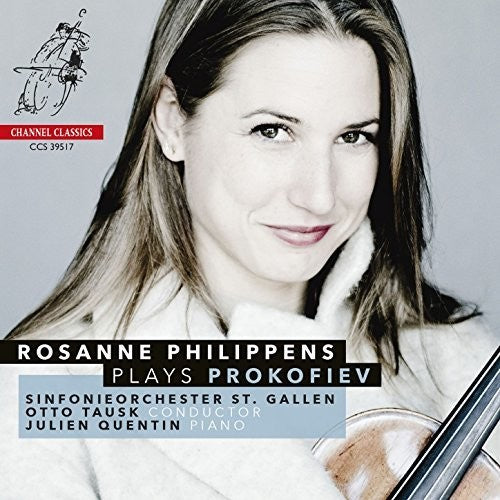 the album cover for Rosanne Philippens - Rosanne Philippens Plays Prokofiev