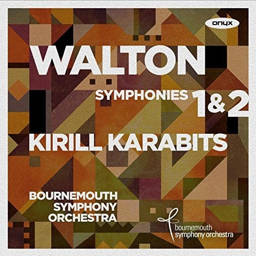 the album cover for Bournemouth Symphony Orchestra - Walton: Symphonies Nos. 1 And 2