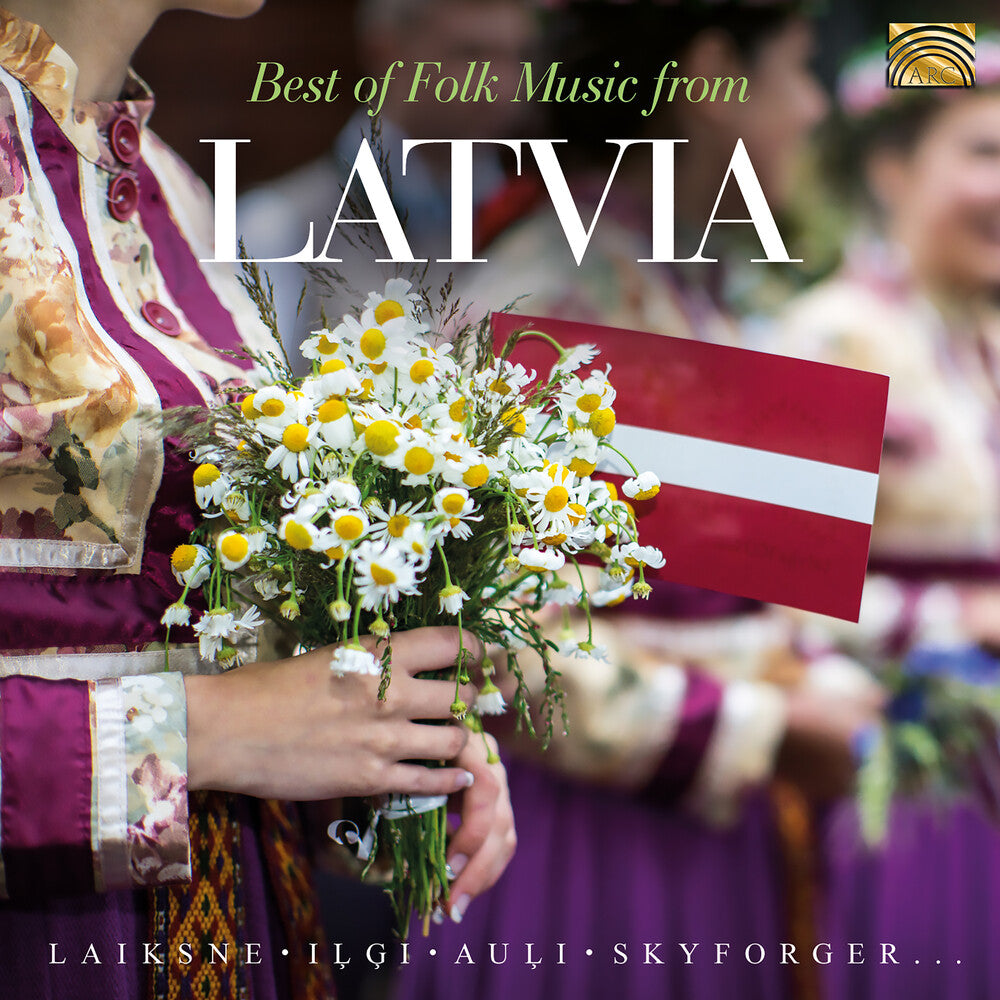the album cover for Best Of Folk Music From Latvia / Various - Best of Folk Music from Latvia