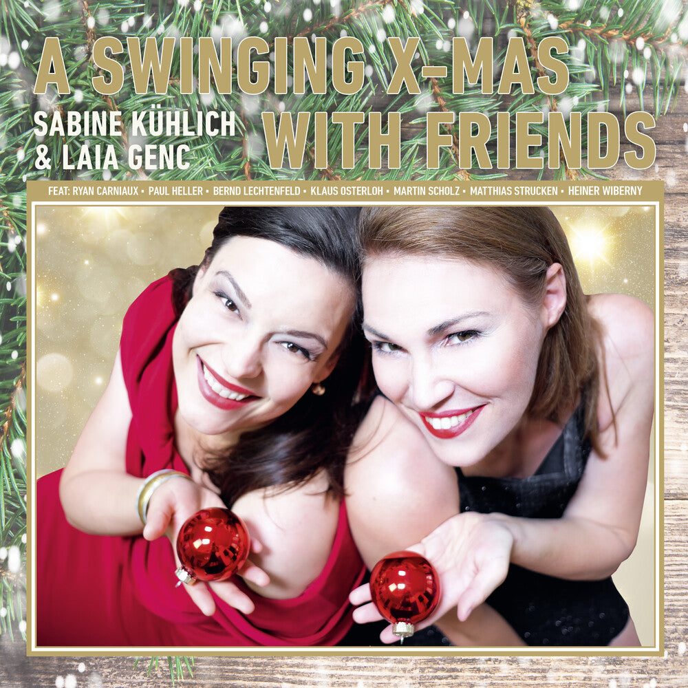 the album cover for Swinging X-Mas With Friends / Various - Swinging X-Mas with Friends