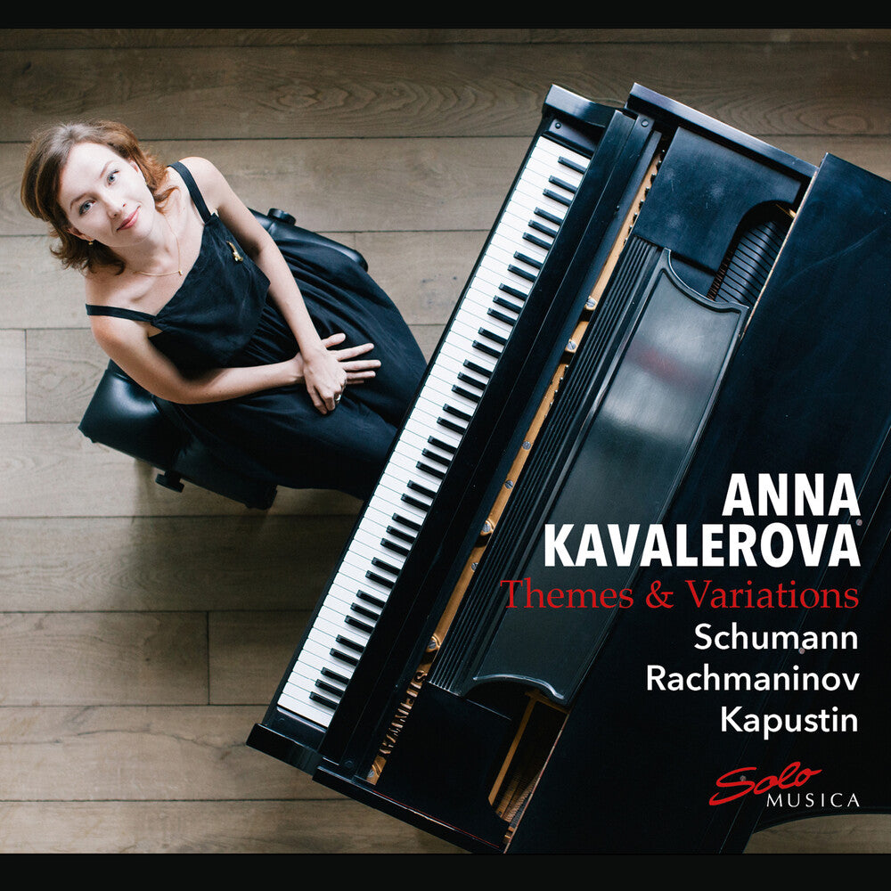 the album cover for Kapustin / Kavalerova - Themes & Variations
