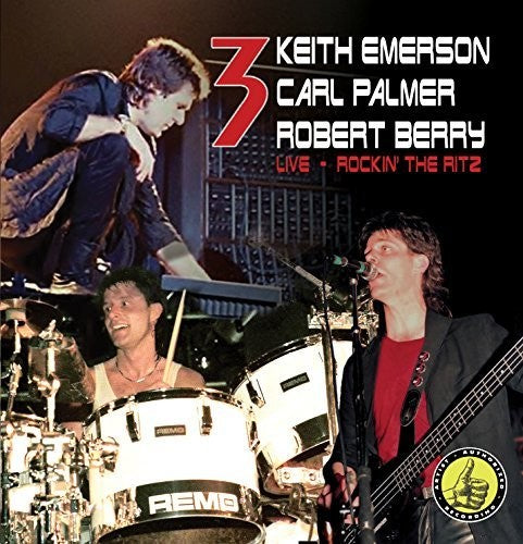the album cover for 3 - Rocking The Ritz (emerson, Berry, Palmer)