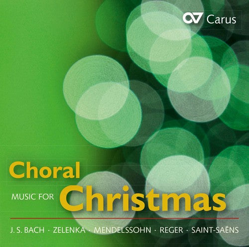 the album cover for J Bach S / Speck / Rademann - Choral Music for Christmas
