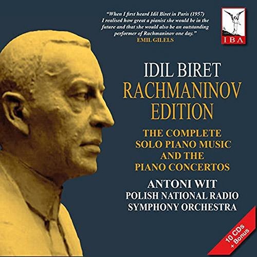 the album cover for Rachmaninov / Biret / Wit - Complete Solo Piano Music & Piano Concertos