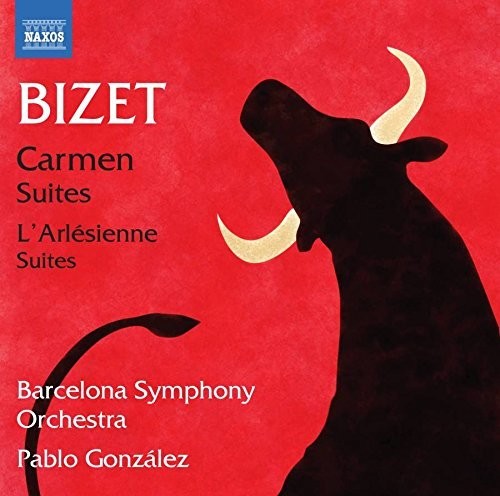 the album cover for Orquestra SimfÃ²nica de Barcelona i Nacional de Catalunya - Bizet: Suites 1 & 2 from Carmen