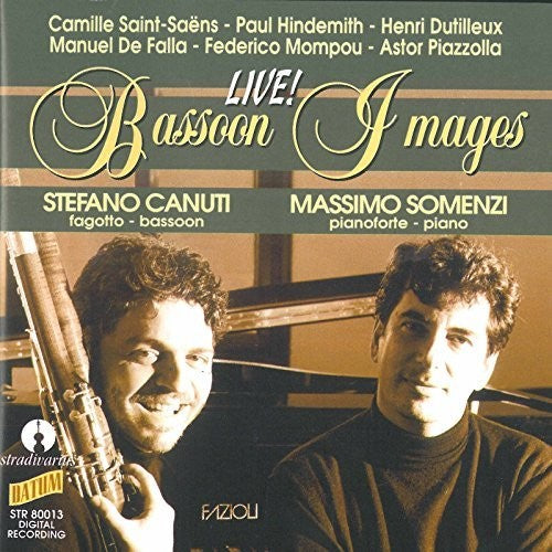 Piazzolla / Canuti / Somenzi - Live Bassoon Images - Music CD