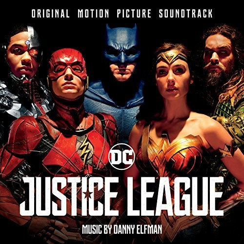 the album cover for Justice League [Movie] - Justice League (Original Motion Picture Soundtrack)