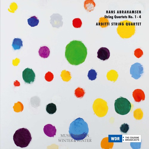 the album cover for Abrahamsen / Arditti String Quartet - String Quartets