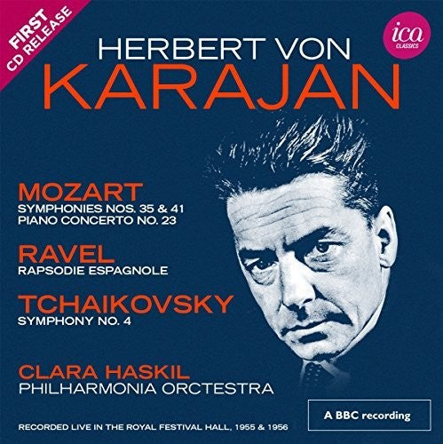 the album cover for Mozart / Karajan / Haskil - Mozart Symphonies