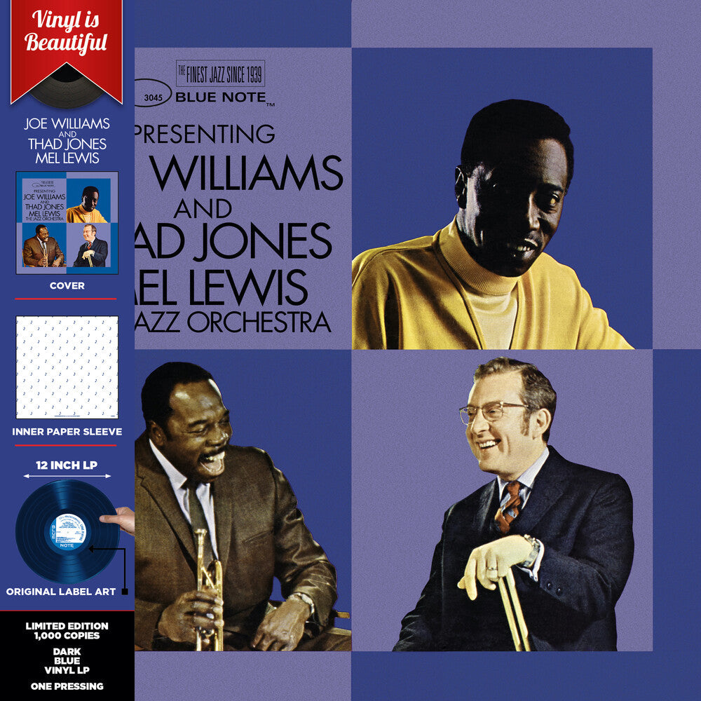 Joe Williams - Presenting Joe Williams and Thad Jones/Mel Lewis, the Jazz Orchestra [LP] Vinyl Record