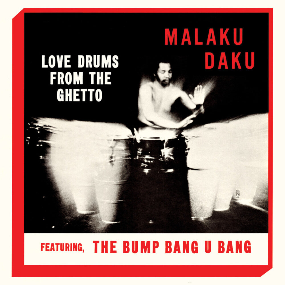 Love Drums From The Ghetto [Clear Vinyl] [Limited Edition] [Reissue] Vinyl Record