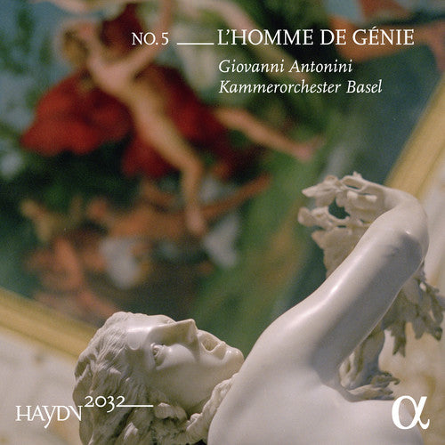 the album cover for Haydn / Antonini - L'homme de Genie