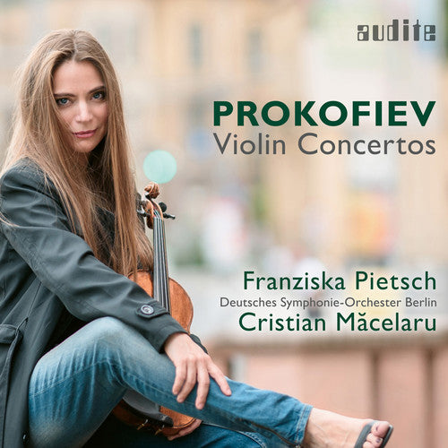 the album cover for Prokofiev / Pietsch / Macelaru - Violin Concertos