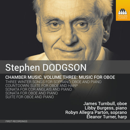 the album cover for Dodgson / Turnbull - Music for Oboe 3