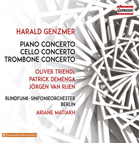 Genzmer / Triendl / Matiakh - Piano Concerto 1 / Cello Concerto / Trombone - Music CD