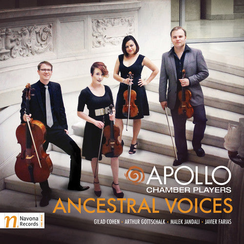 the album cover for Cohen / Detrick / Farias - Ancestral Voices