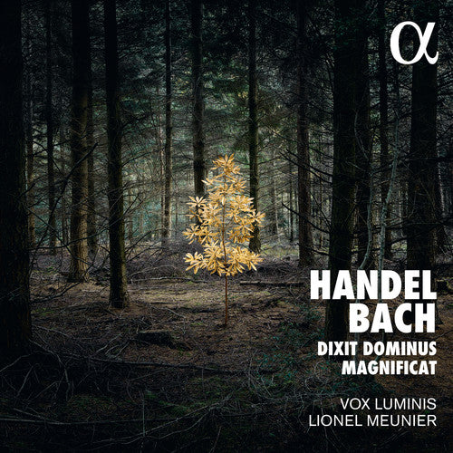 the album cover for Lionel Meunier / Vox Luminis - Dixit Dominus Magnificat