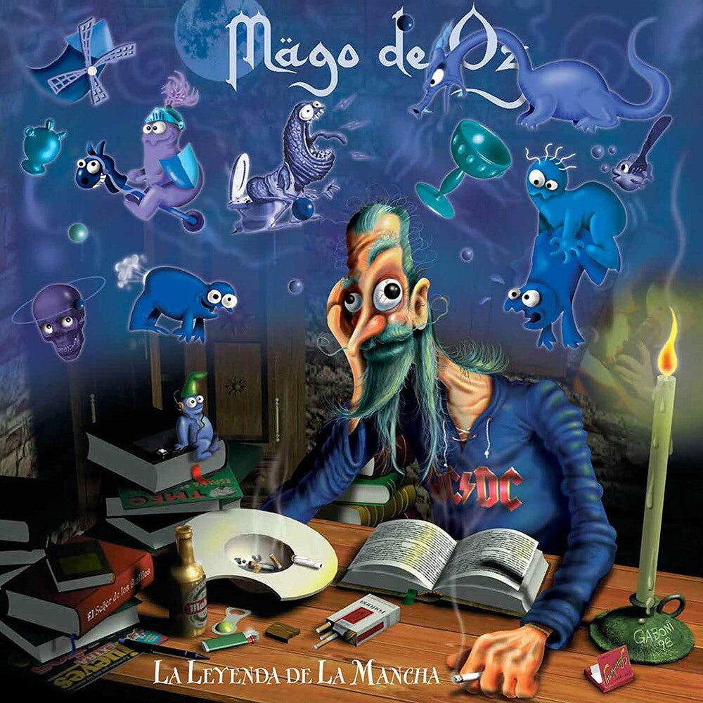 the album cover for Mago De Oz - La Leyenda De La Mancha