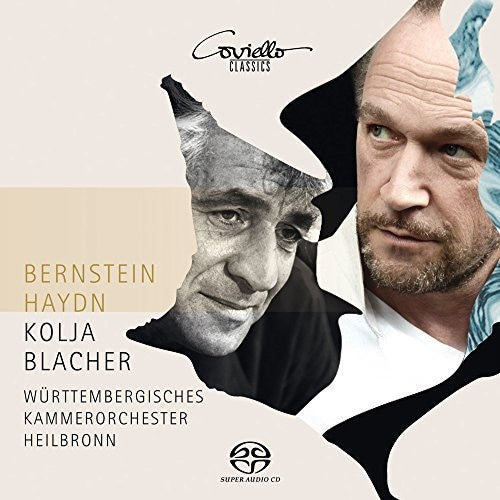 the album cover for Bernstein / Blacher - Violin Concertos