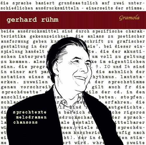 the album cover for Ruhm / Lichtenfeld - Sprechtexte / Melodramen / Chansons