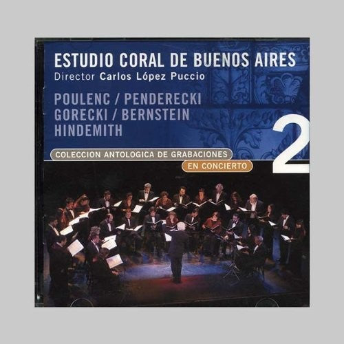 Estudio Coral De Buenos Aires / Puccio,carlos - Coleccion Antologica En Concierto 2 - Music CD