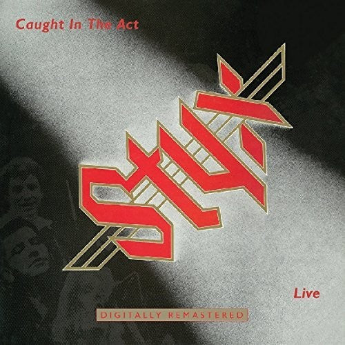 the album cover for Styx - Caught In The Act Live