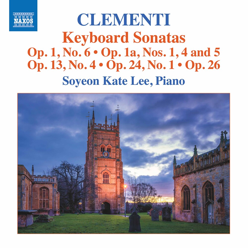 the album cover for Clementi / Lee - Keyboard Sonatas