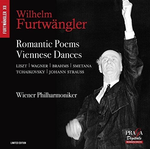 the album cover for Wilhelm Furtwängler - Romantic Poems & Viennese Dances