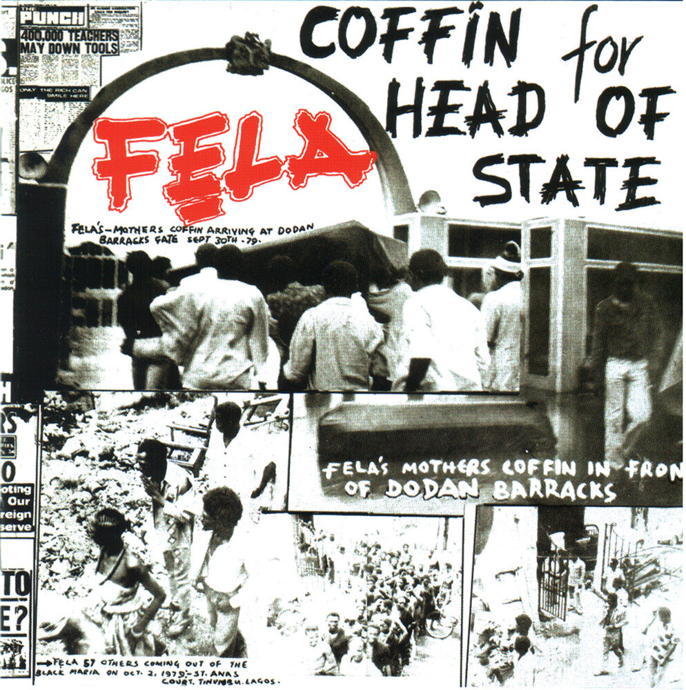 Fela Kuti - Coffin For Head Of State [LP] Vinyl Record