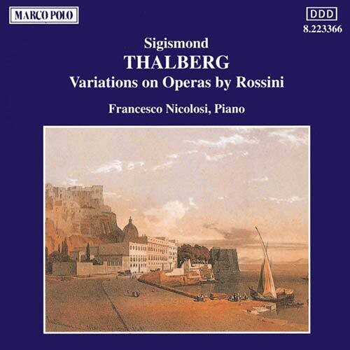 Thalberg / Nicolosi - Variations On Rossini Operas - Music CD