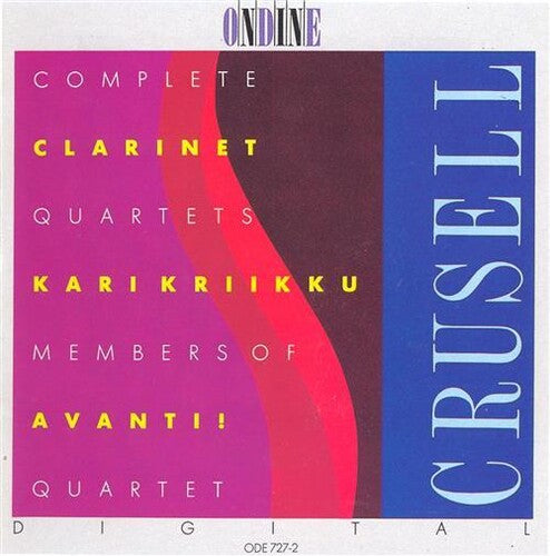Crusell / Krukku - Clarinet Quartets 1-3 - Music CD