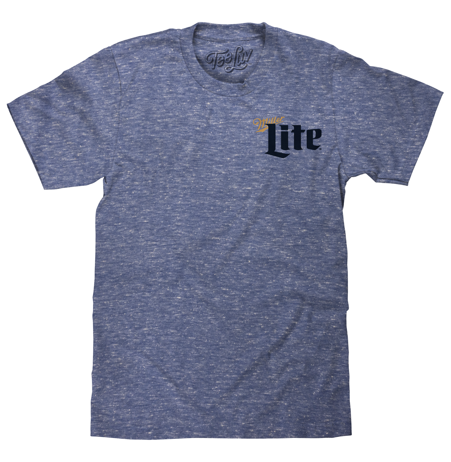 Miller Lite Milwaukee Wisconsin Mens T Shirt Officially Licensed Blue