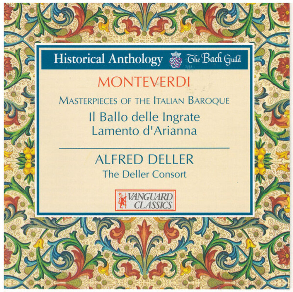 the album cover for Monteverdi / Deller / Deller Consort - Il Ballo Delle Ingrate