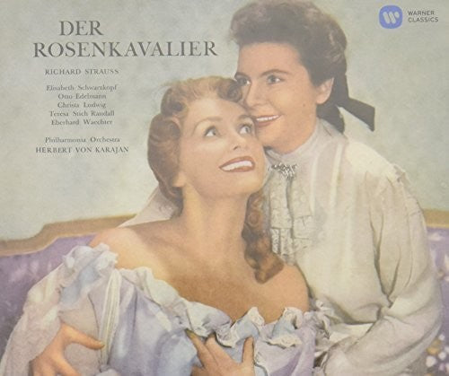 the album cover for R Strauss / Karajan,Herbert Von - Strauss: Der Rosenkavalier [Remastered] (Jpn)