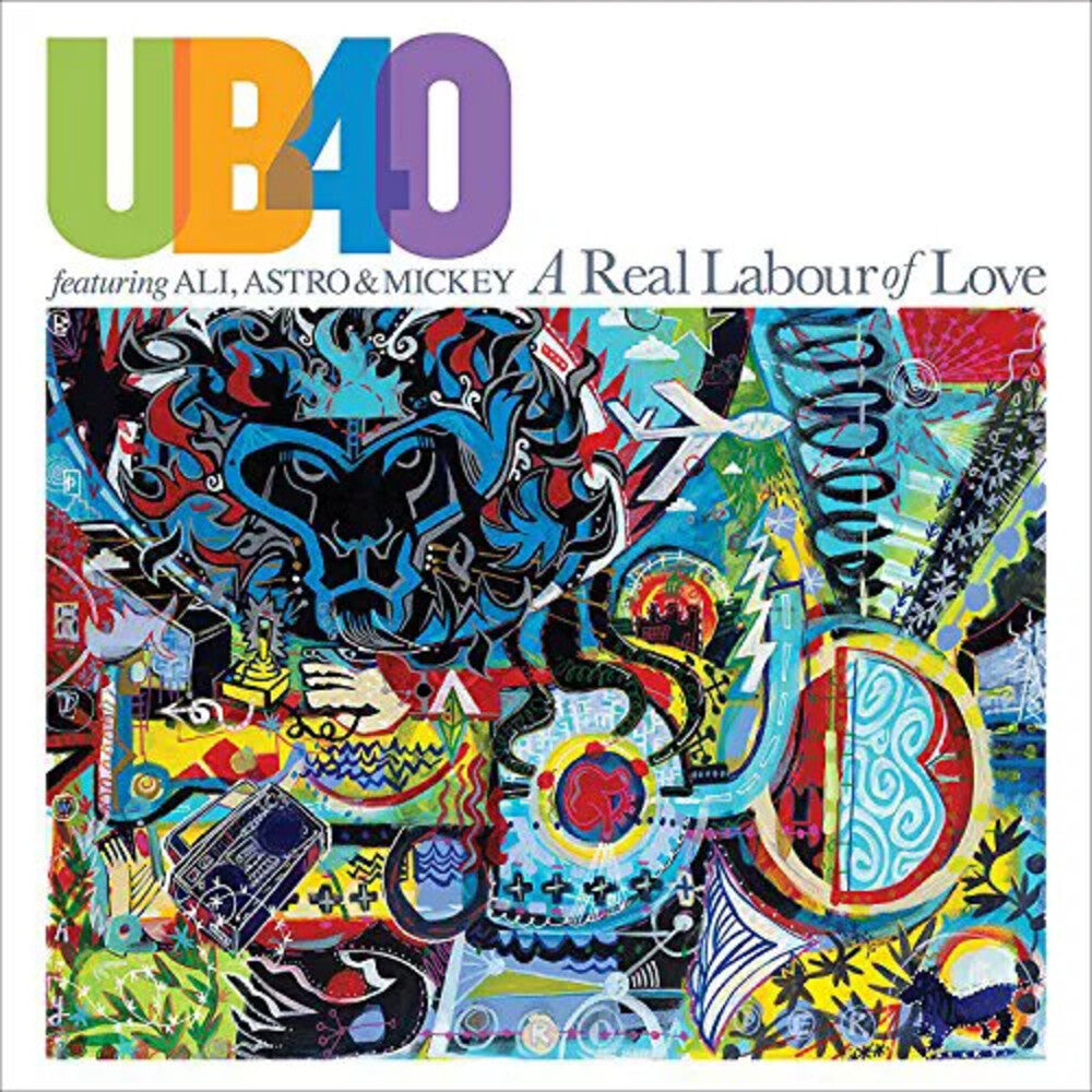 the album cover for UB40 - Real Labour Of Love