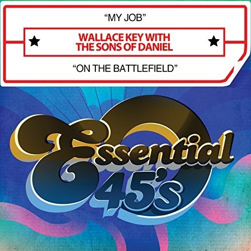 the album cover for Wallace Key - My Job / On The Battlefield (Digital 45)