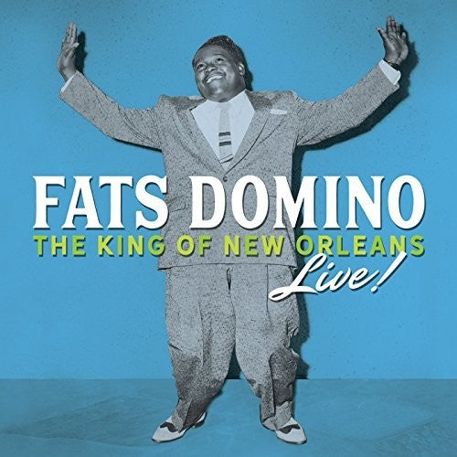 the album cover for Fats Domino - The King Of New Orleans Live