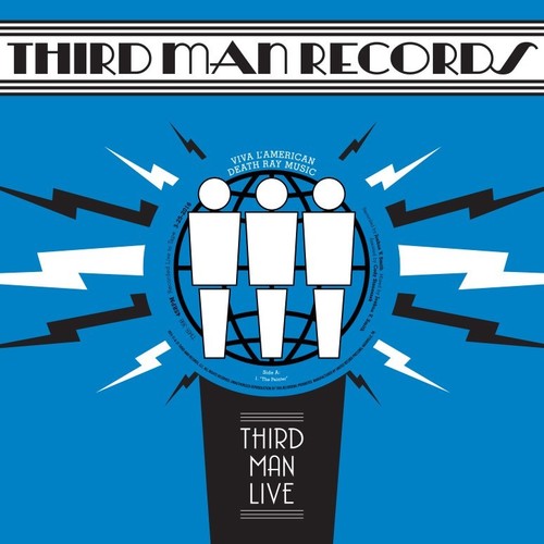 the album cover for Viva L'American Death Ray Music - Live At Third Man Records [LP]