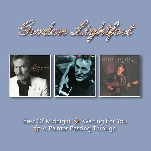 the album cover for Gordon Lightfood - East Of Midnightwaiting For You / Painter Passing Through