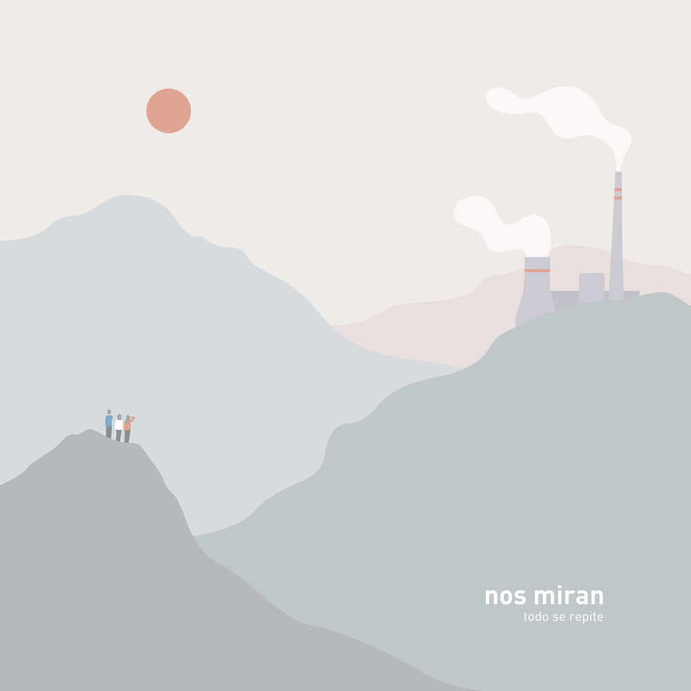 Nos Miran - Todo Se Repite [Clear Vinyl] [Limited Edition] [Download Included] Vinyl Record