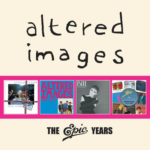 the album cover for Altered Images - Epic Years
