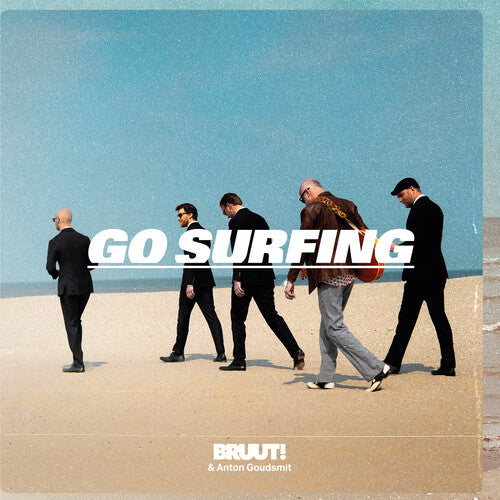 Bruut! & Anton Goudsmit - Go Surfing - White - Vinyl Record