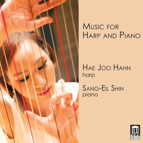 the album cover for J Bac S / Hahn / Shin - Music for Harp & Piano