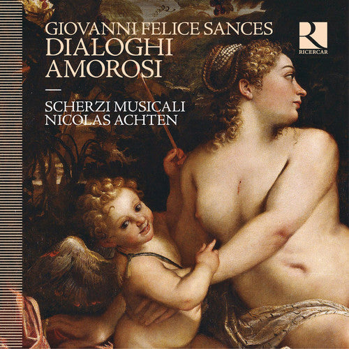 the album cover for Nicolas Achten - Dialoghi Amorosi