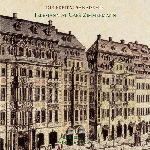 the album cover for Telemann - Telemann at Cafe Zimmermann
