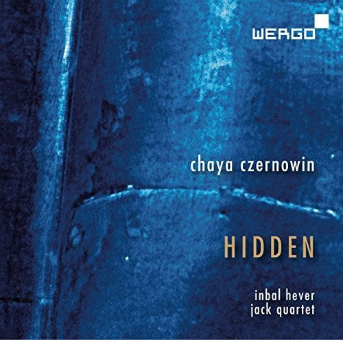 the album cover for Czernowin / Hever / Henrot - Hidden