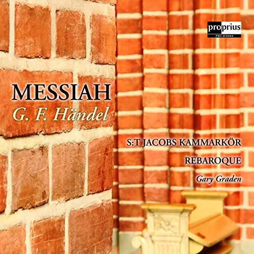 the album cover for S:t Jacobs Kammarkör - Messiah